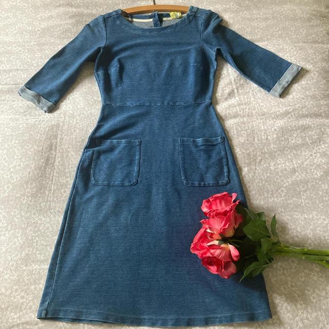 Joules Women's Dress - Blue - 8 on Productcaster.