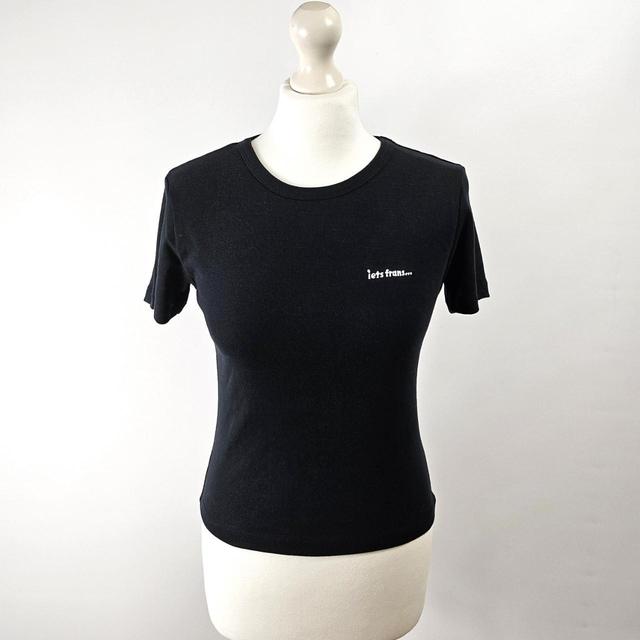 Urban Outfitters Women's Crop top - Black - M on Productcaster.