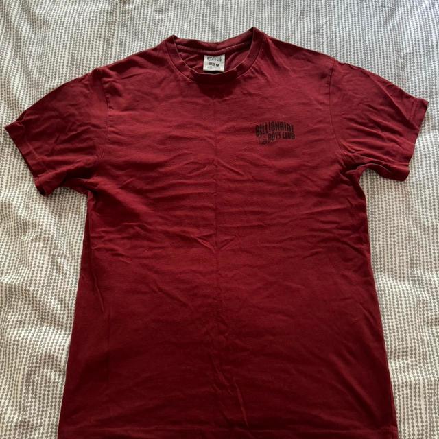 Billionaire Boys Club Men's T-shirt - Red/Burgundy - M on Productcaster.