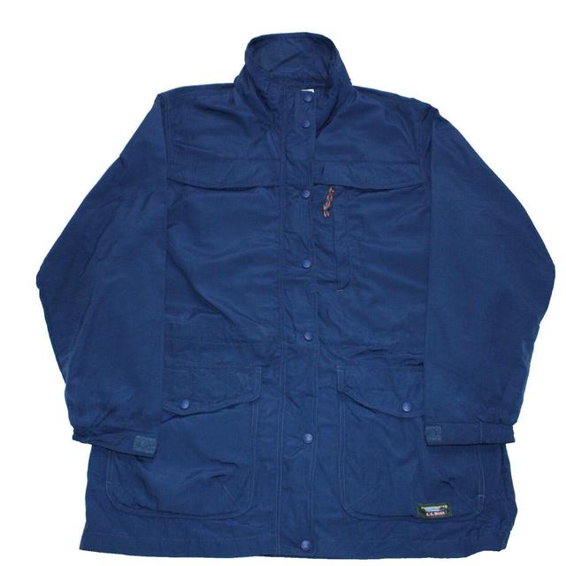 L.L.Bean Women's Jacket - Blue - L on Productcaster.