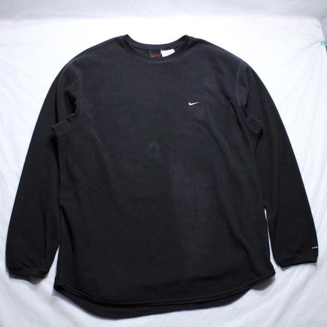 Nike Men's Sweatshirt - Black - L on Productcaster.