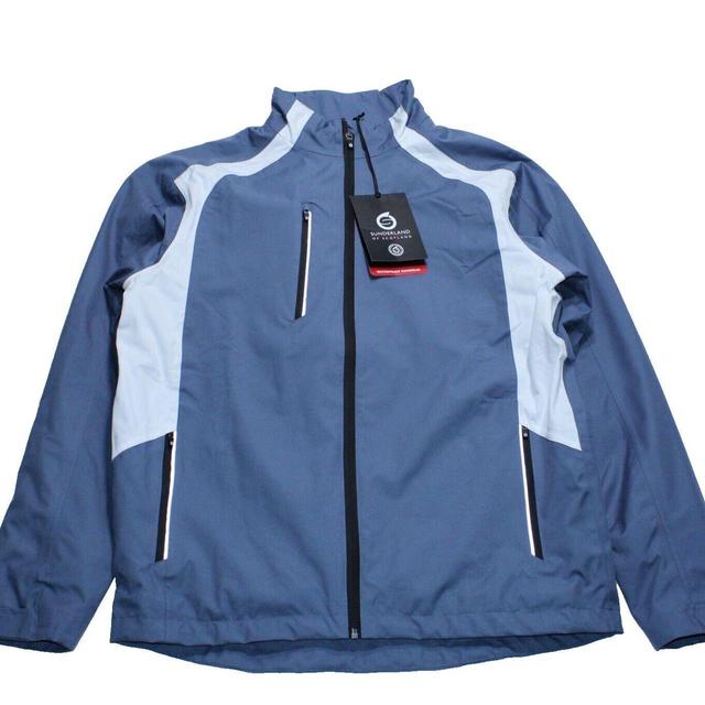 Vintage Men's Jacket - Blue - L on Productcaster.