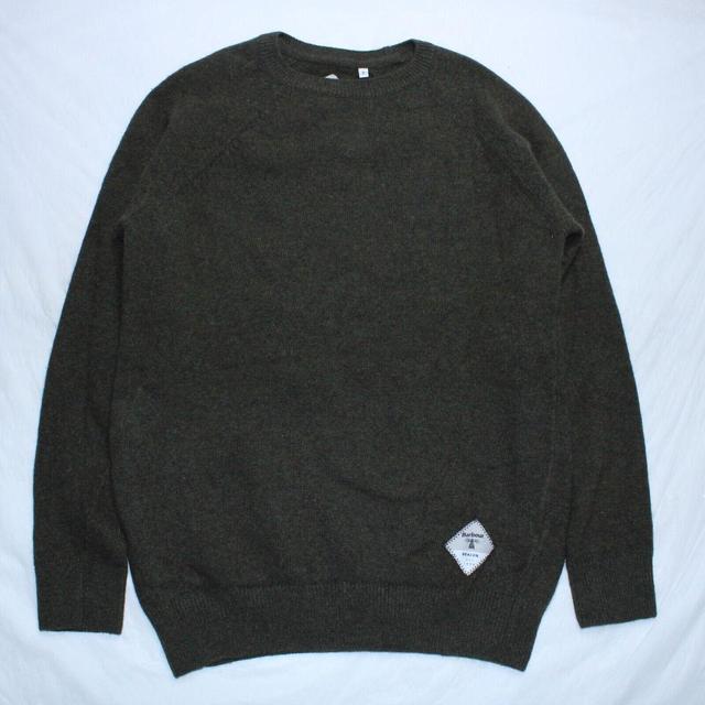 Barbour Men's Jumper - Green - S on Productcaster.