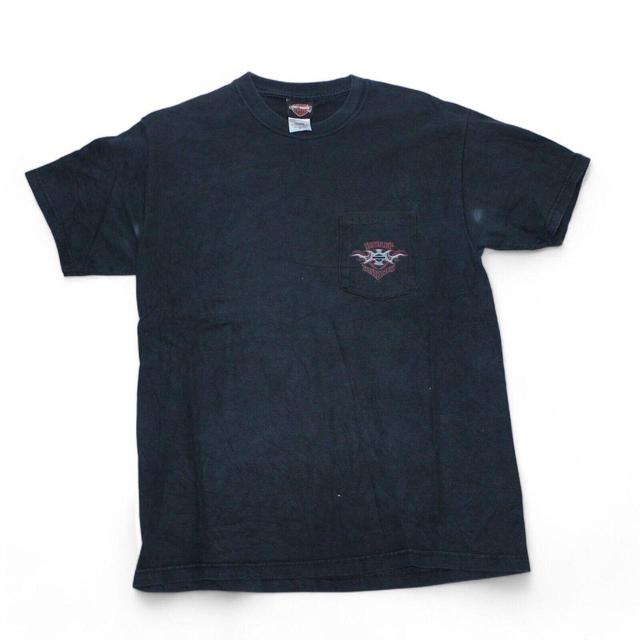 Vintage Men's T-shirt - Black - M on Productcaster.