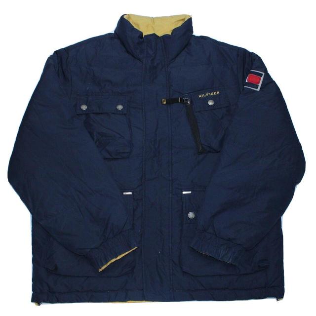 Tommy Hilfiger Men's Coat - Blue - L on Productcaster.