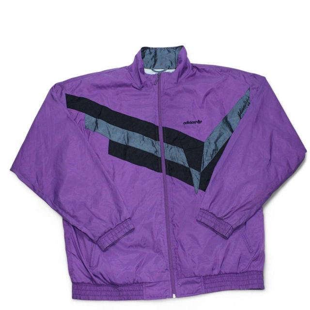 Adidas Men's Jacket - Purple - L on Productcaster.