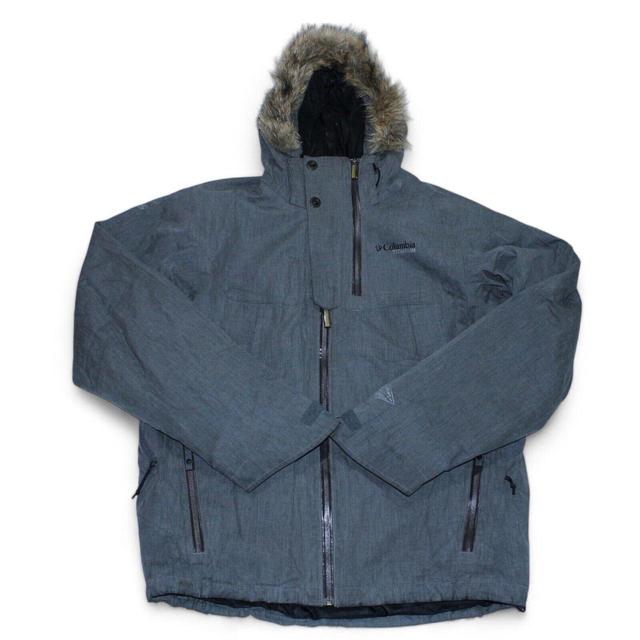 Vintage Men's Coat - Grey - M on Productcaster.