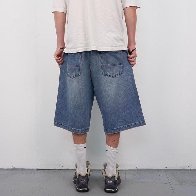 Vintage Men's Shorts - Blue - 38" on Productcaster.