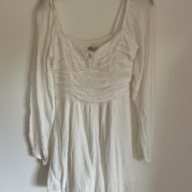 Hollister Co. Women's Dress - White - 8 on Productcaster.