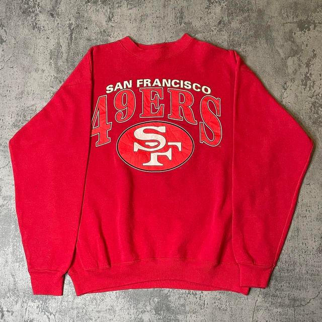 NFL Men's Sweatshirt - Red - M on Productcaster.