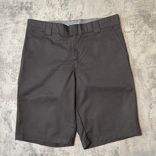 Dickies Men's Shorts - Black/Grey - 36" on Productcaster.