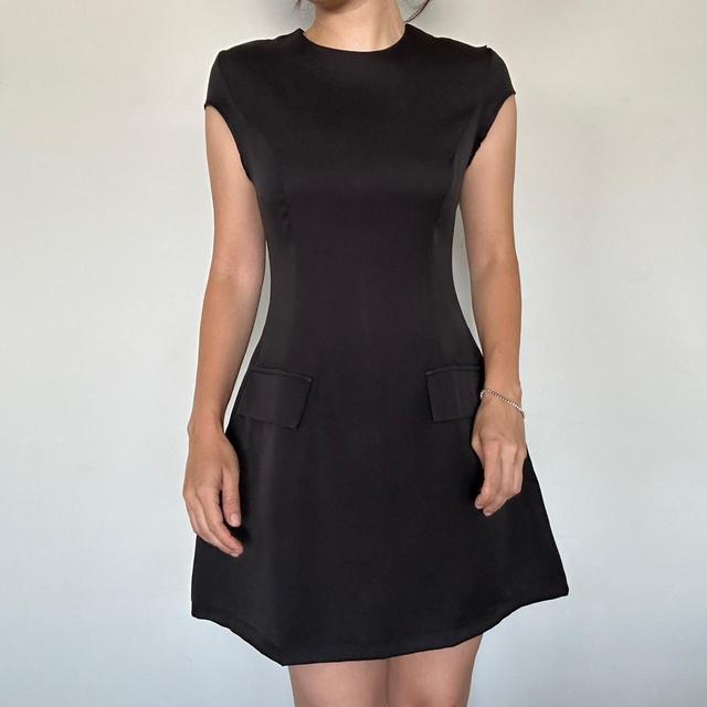 Women's A-line Dress - Black - 10 on Productcaster.