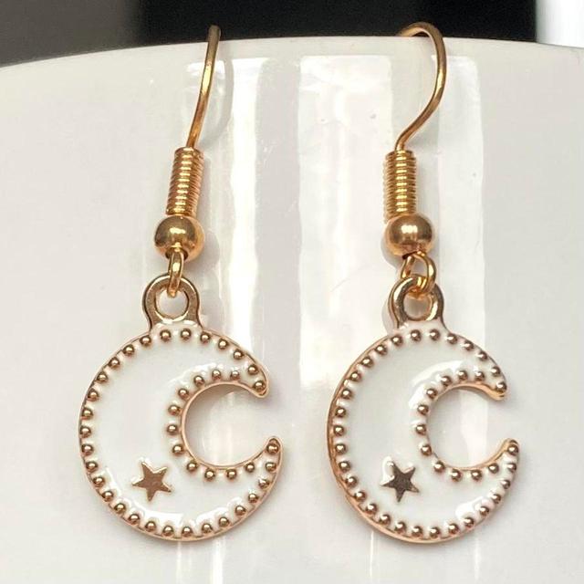 Handmade Women's Earrings - Gold on Productcaster.