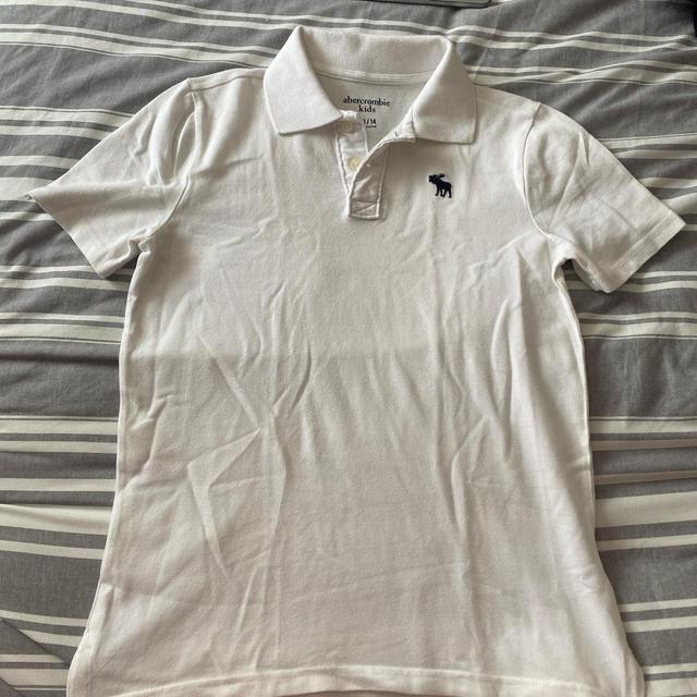 Abercrombie Kids Polo shirt - White - 13 years on Productcaster.