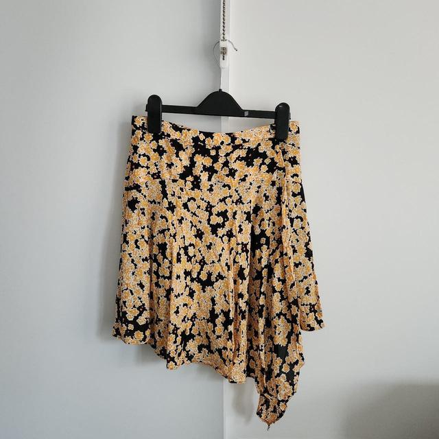 & Other Stories Women's Modal Skirt - Black/Yellow - UK 8 on Productcaster.