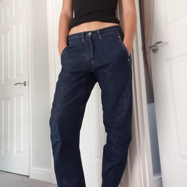 Levi's Women's Low rise Jeans - Navy/Blue - UK 8 on Productcaster.