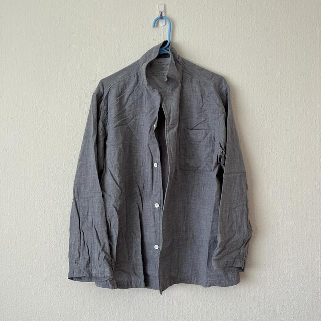 Muji Men's Shirt - Grey - M on Productcaster.