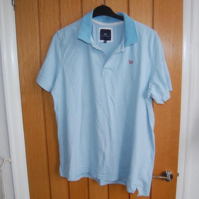 Crew Clothing Company Men's Polo shirt - Blue - XL on Productcaster.