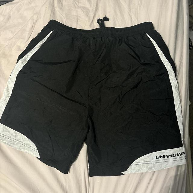 Unknown London Men's Shorts - Black - XL on Productcaster.