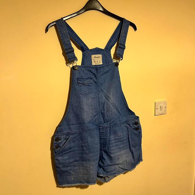 Denim & Co. Women's Dungarees - Blue - UK 16 on Productcaster.