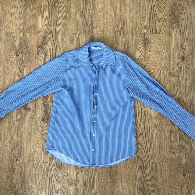 Stradivarius Women's Shirt - Blue - S on Productcaster.