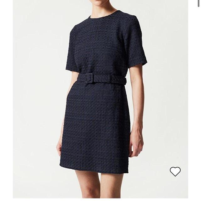 & Other Stories Women's A-line Dress - Navy/Black - 8 on Productcaster.