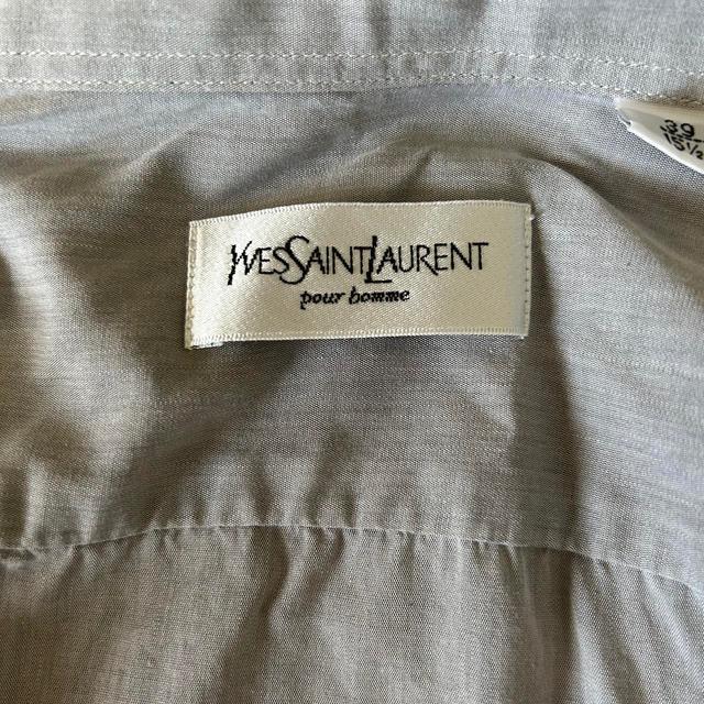 Yves Saint Laurent Men's Shirt - Grey - One size on Productcaster.