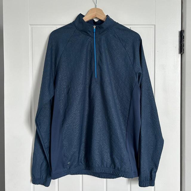 Adidas Men's Jumper - Blue/Navy - M on Productcaster.