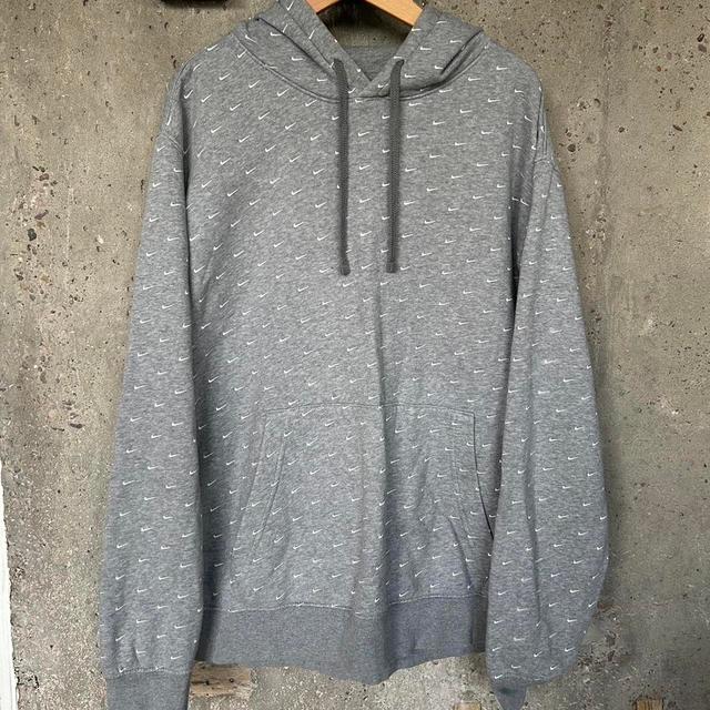 Nike Men's Hoodie - Grey - XL on Productcaster.