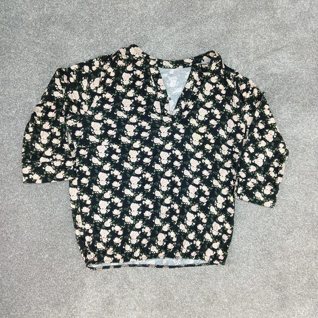 Vintage Women's Blouse - Black - 10 on Productcaster.