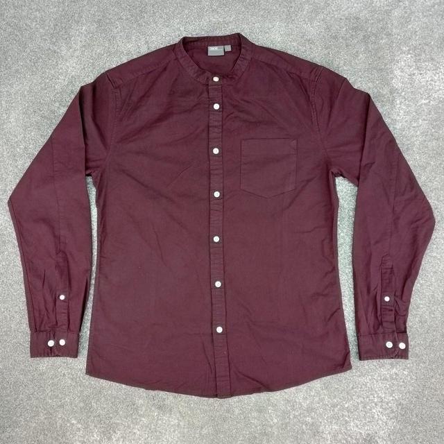 ASOS Men's Shirt - Burgundy - L on Productcaster.