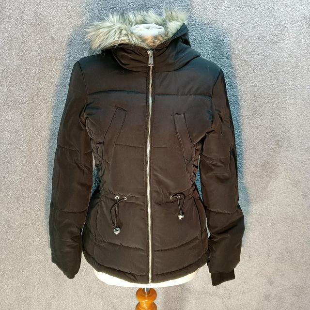 H&M Women's Puffer Jacket - Black - XS on Productcaster.