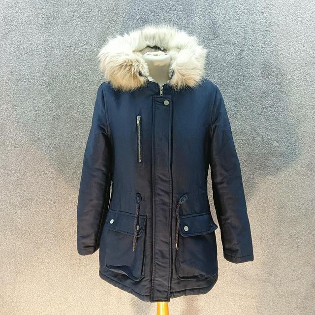 Women's Coat - Navy - UK 10 on Productcaster.