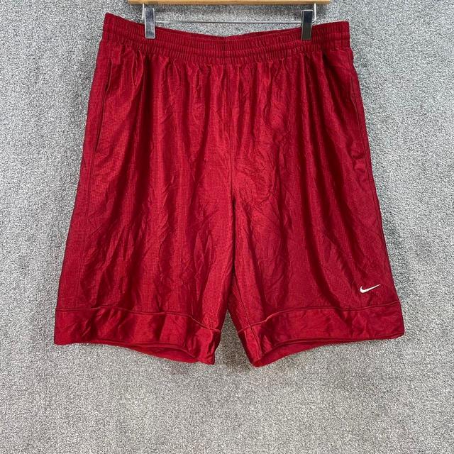 Nike Men's Shorts - Red - XL on Productcaster.