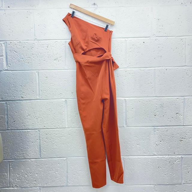 ASOS Women's Straight leg Jumpsuit - Orange - UK 6 on Productcaster.