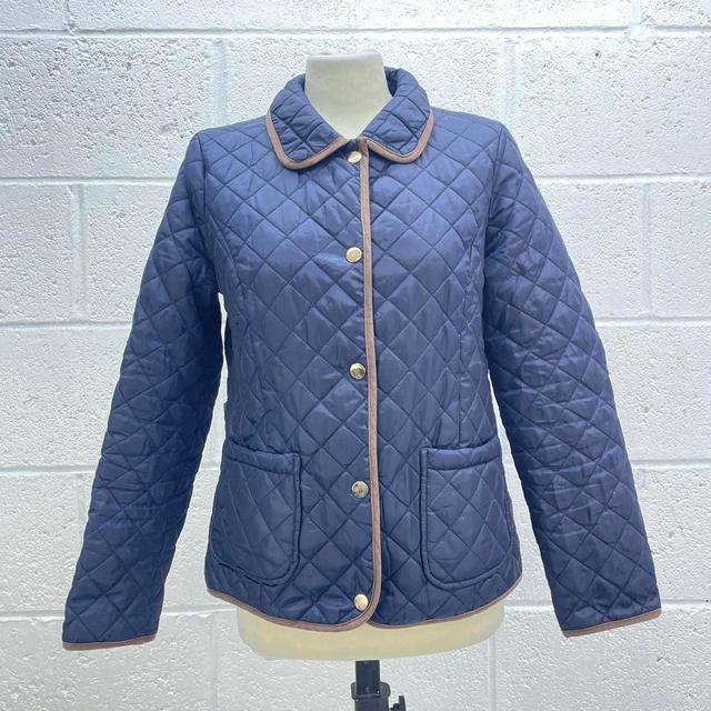 F&F Women's Puffer Jacket - Navy - UK 8 on Productcaster.