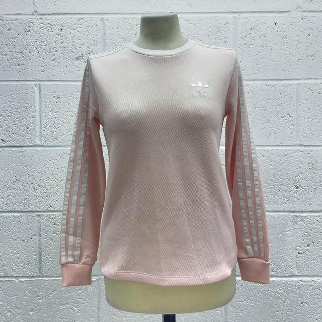 Adidas Women's Jumper - Pink - 6 on Productcaster.