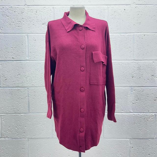 George Women's Shirt - Burgundy - M on Productcaster.