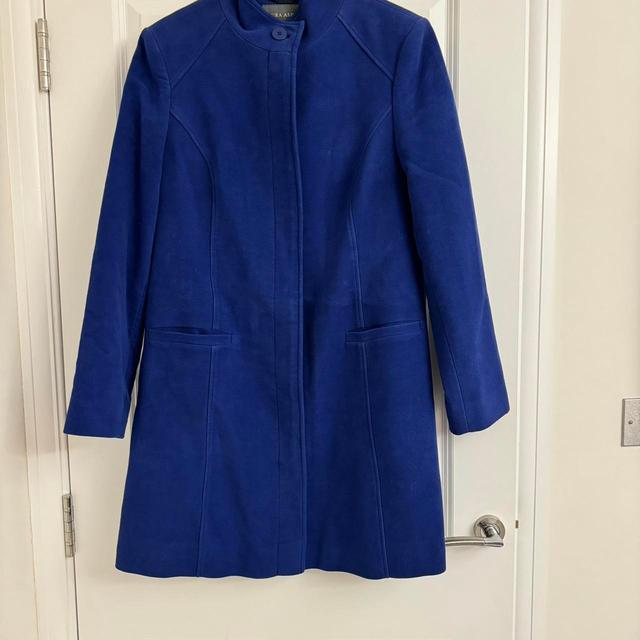 Laura Ashley Women's Coat - Blue - UK 12 on Productcaster.