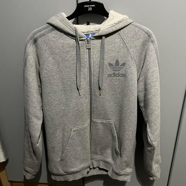 Adidas Originals Men's Jacket - Grey - M on Productcaster.