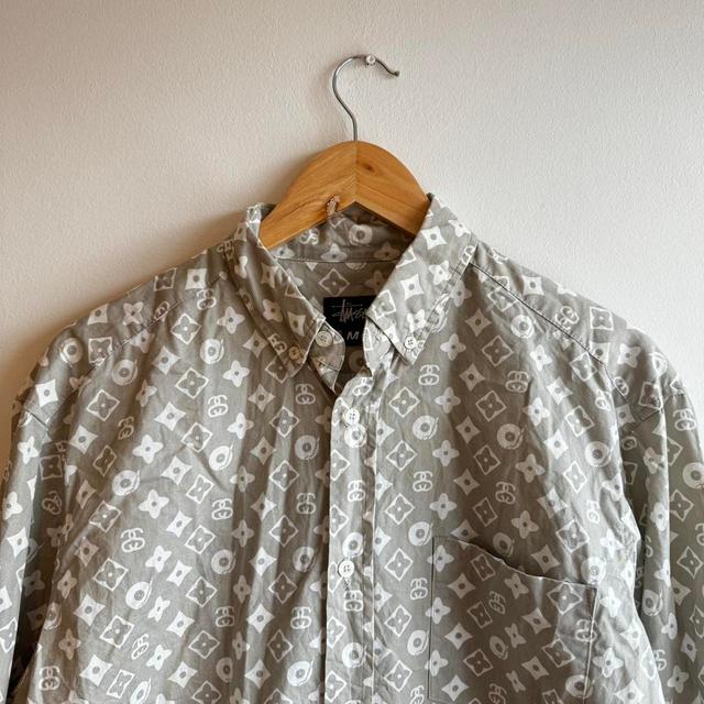 Stüssy Men's Shirt - Cream - M on Productcaster.