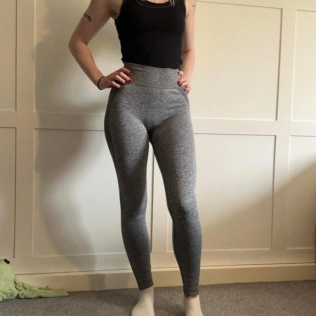 Gymshark Women's Leggings - Grey - S on Productcaster.