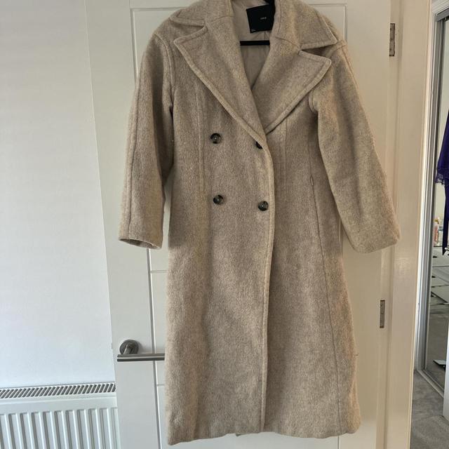 Mango Men's Coat - Cream/Tan - XS on Productcaster.