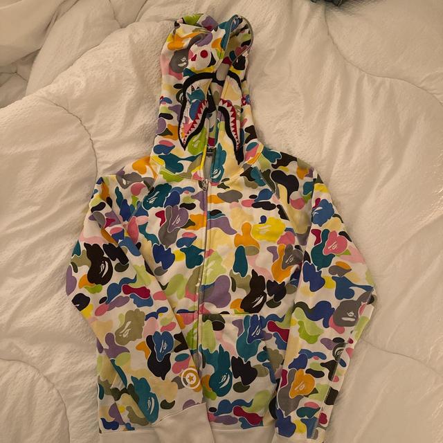 BAPE Women's Hoodie - Multi - S on Productcaster.