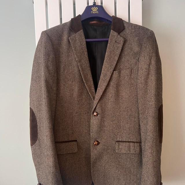 Next Men's Blazer Jacket - Brown - L on Productcaster.