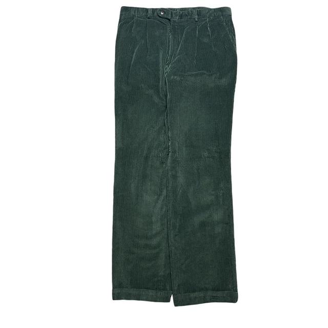 Men's Trousers - Green - 36" on Productcaster.