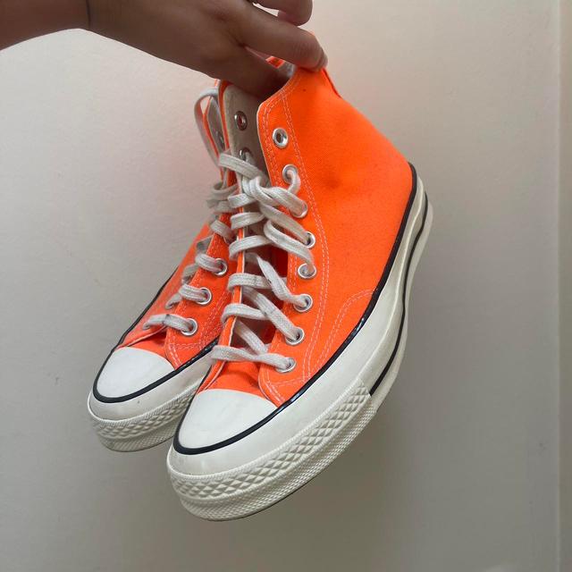 Converse Women's Trainers - Multi/Orange - UK 7 on Productcaster.