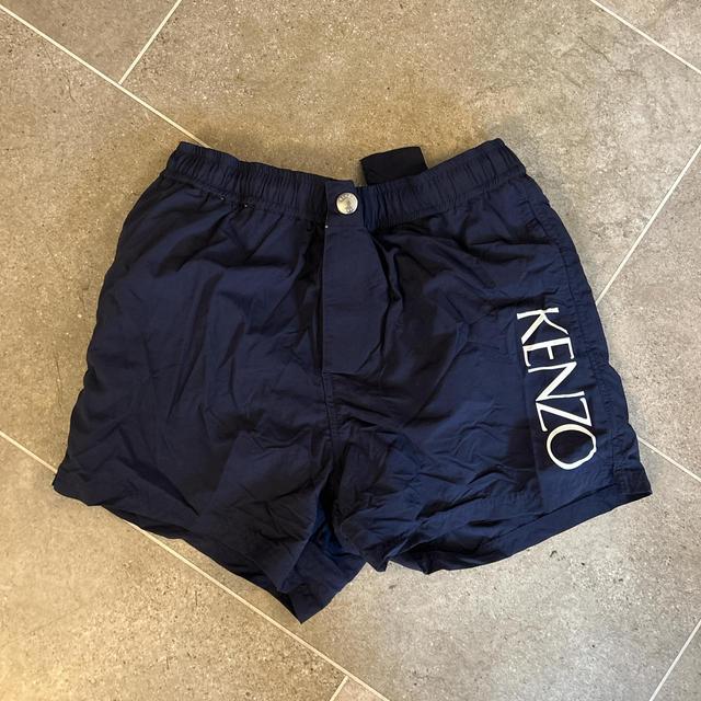 Kenzo Men's Shorts - Navy - S on Productcaster.