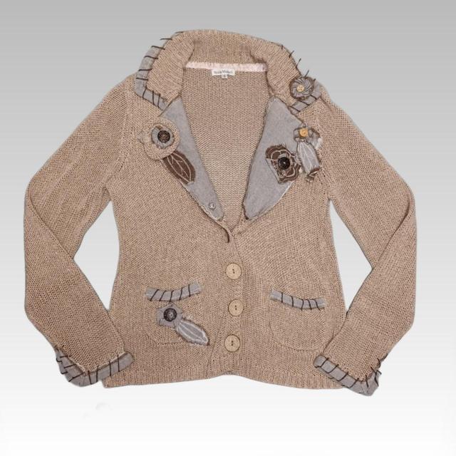 Women's Cardigan - Tan - S on Productcaster.