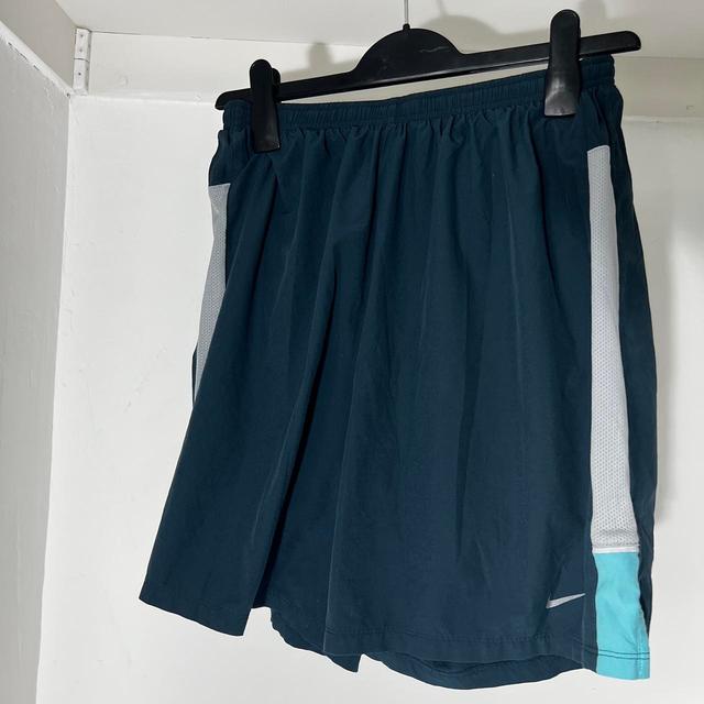 Nike Men's Shorts - Blue - M on Productcaster.